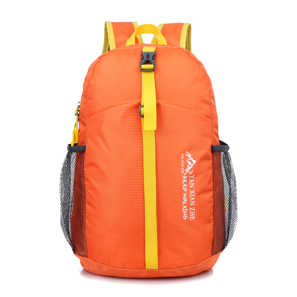 Details about / Dual-use Folding Backpack Unisex Lightweight Outdoor Hiking Mountaineering Bag